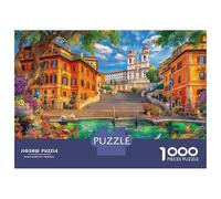 Fontana di Trevi_ Italia Puzzle 1000 Pezzi, Jigsaw Puzzle Ad Alta Difficoltà Regali Per Adulti E Adolescenti, Home Giochi 70x50cm/1000pcs