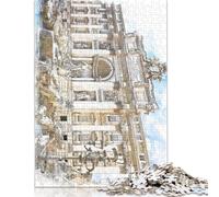 Fontana di Trevi Roma Italia Puzzle per adulti 1000 pezzi Interessante puzzle antistress per donne e uomini 1000 pezzi (75x50 cm)