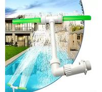 Fontana fluorescente a doppio flusso con staffa e serbatoio dell'acqua per la progettazione di giardini e installazioni spa (adattatore)