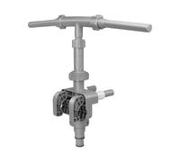 Fontana Fuori Terra - Bocchetta a Cascata Regolabile a 360° | Testa irrigatore per Piscina e Getto sospeso per la circolazione del Raffreddamento, Gioco d'Acqua per Piscine - per laghetto