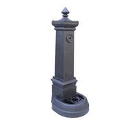 Fontana in ghisa da giardino parco pubblico Milano H125 da esterno colonna