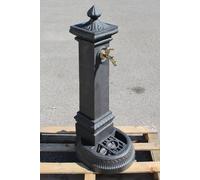 FONTANA IN GHISA MODELLO MILANO CON 1 RUBINETTI ALTA H 110 CM