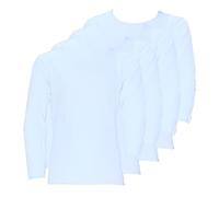 Fontana Intimo 4 Manica Lunga Bimba in Caldo Cotone, Che donano Comfort e Calore sulla Pelle (Bianco, 3 Anni)