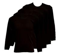 Fontana Intimo 4 Pezzi Maglia Intima Manica Lunga Uomo in Cotone Caldo