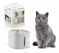Fontana per animali bianca da 3 litri Drinkatt InnovaGoods, gadget per gatti