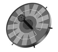 Fontana per Bagno per Uccelli - Autopulente - Fontana Solare per Uccelli - per Terrazzo Giardino Cortile Arredo Esterno