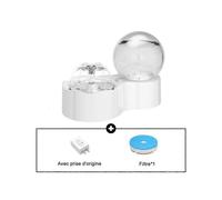 Fontana per cani e gatti Parner - 2L - Silenziosa - Automatica - Finestra LED N