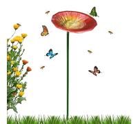 Fontana per con Vasca da Bagno - con Vassoio in Metallo e Picchetto | Bagno da in Metallo | in Terrazza, Patio, Giardino, Balcone, Ringhiera, Suolo, Piscina, Finestra