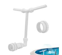 Fontana Per Piscina A Doppio Spruzzo, Fontana D'acqua A Spruzzo Per Piscine Fuori Terra E Interrate, Cascata Ad Alta Pressione Per Laghetti, Fontana A Spruzzo Per Piscine, Accessori Per Il Giardino