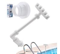 Fontana Per Piscina - Irrigatore Per Piscina Regolabile | Spruzzo A Cascata, Dispositivo Di Raffreddamento Per Fontana Spa Per Giardino, Laghetti Per Divertimento All'aria Aperta, Tubo Facile Per Coll