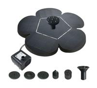 Fontana Per Uccelli Ad Energia Solare - Pompa Fontana a Forma di,Decorazione a Cascata Silenziosa per Giardino Cortile Terrazzo Impostazione