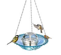 Fontana per Uccelli da Giardino Acqua Chiara Elettrica Decorativa | Bagno per uccelli con pompa fontana per Giardino Cortile Terrazzo Balcone Prato