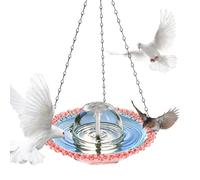 Fontana per Uccelli da Giardino, Vasca per Acqua Chiara Antiruggine Elettrica, da Giardino con Pompa, per Cortile Ingresso Terrazzo Balcone Prato