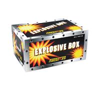 Fontana pirotecnica Cm. 23x11x13 - Crackling oro, bianco, rosso e verde