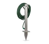 Fontana portatubo da terra Supporto per tubi Avvolgitubo con rubinetto 3,7 kg