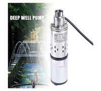 Fontana solare 12V 24V 48V Pompa ad acqua solare Pompa for pozzi profondi Pompa sommersa Fattoria Irrigazione agricola Pompa for pozzi profondi 60M Pompa dell'acqua di sollevamento per esterni(280W -4