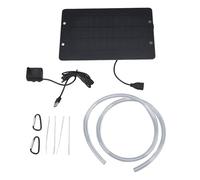 Fontana solare 6V 10W Fontana per il bagno degli uccelli Interfaccia USB con pompa 'acqua Fontana solare per il bagno degli uccelli nel patio