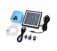 Fontana solare per esterni, 5 V/1 A, per acquario, a risparmio energetico, a energia solare, ossigenatore, pompa di ossigeno, per acquari, laghetti o decorazioni da giardino