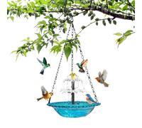 Fontana solare per vasca per uccelli | Bagno per uccelli a cascata solare nel cortile - Fontana per uccelli a cascata all'aperto | per giardino, cortile, terrazza, balcone, prato