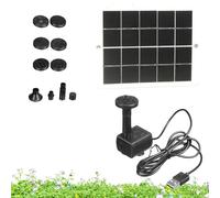Fontana Solare | Pond Pump 6.3 Zoll | ABS Pompa Funtana Galleggiante Pompa Regolabile Resistente All'emuro Impermeabile ECO Friendly Design Per Il Risparmio Di Piscina Bird