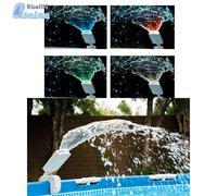 FONTANA SPRUZZO ACQUA CON LED MULTICOLORE PER PISCINA FUORI TERRA INTEX 28089
