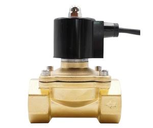 Fontana subacquea normalmente chiusa elettrovalvola corrente fontana valvola acqua G3/8" a G2 AC220V DC24V impermeabile NBR(Ac 110v-viton,0.5 Inch)