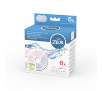 Fontana Zeus a cascata in acciaio inox - Accessori: Filtro a tripla azione senza cornice (6 pz)
