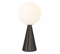 FontanaArte Bilia mini Lampada da Tavolo - design Gio Ponti Nero lucido