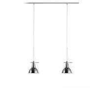 FontanaArte Flûte Lampada a Sospensione - design Franco Raggi Trasparente cromo Media x 2 2