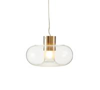 FontanaArte Fontanella Lampadario Grande Ottone