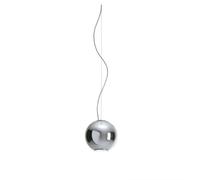 FontanaArte Globo di Luce Lampada a Sospensione - design Roberto Menghi Cromo Media