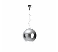 FontanaArte Globo Di Luce Lampadario Medio Cromo