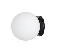 FontanaArte Pallina Lampada a Parete / Soffitto Nero lucido