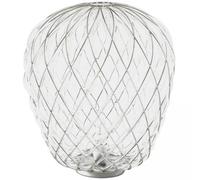 FontanaArte Pinecone Lampada da Tavolo - Promo Grande Trasparente cromo