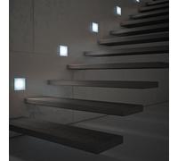 FontanaArte Sole lampada a parete/a soffitto set da 6, LED, F413940150BILE, Sole [Lampade per Interni > Lampade a Parete]