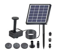 Fontane da bagno per uccelli a energia solare decorazione solare 6 V 2 W