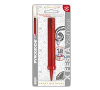 Fontane pirotecniche per torte Pyrogiochi con palloncino argento numero 6