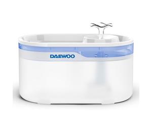 Fontanella automatica Daewoo D-WF116 da 2,6 l con filtro universale al carbone attivo in silicone blu/bianco ABS