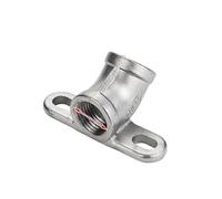 Fontanella in acciaio inossidabile 304 con seduta a 90 gradi, 4 punti, può essere fissata base a 45, piegatura interna del filo a 6(30445 degreesG1/2)