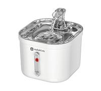 FONTANELLA PER ANIMALI MOLLY&CODY SPRING - Capacità 2l in ABS e acciaio inox, Automatico, Filtro triplo, 0.6 kg