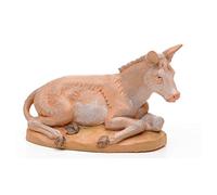 Fontanini Asino Seduto 6.5CM in Resina STATUINA Statuetta PRESEPE