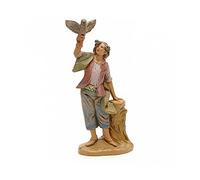 Fontanini FALCONIERE 12CM STATUINA in Resina per PRESEPE (F-64)