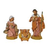 Fontanini NATIVITA' 12 CM Tre Statuette STATUINE PRESEPE in Resina