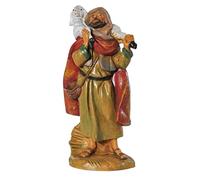 Fontanini Pastore con Pecora sulle Spalle 12CM Statuetta PRESEPE
