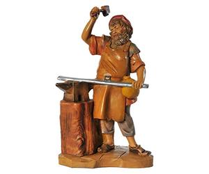 Fontanini Statuina presepe FABBRO Arte e Mestieri (276) 12cm Tipo Legno