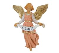 Fontanini Statuine Presepe: Angelo Gloria Rosa 12 cm 13
