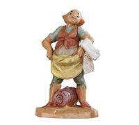 Fontanini Statuine Presepe: OSTE con barile tra Le Gambe 6,5 cm 38