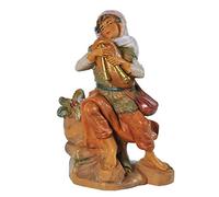 Fontanini Statuine Presepe: Pastore Che Suona la Zampogna 12 cm 173