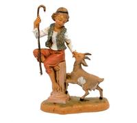 Statuine presepe Pastore con capretta Categoria Categoria 10cm Fontanini (cod.20