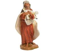 Statuine presepe pastore con pecora Categoria 19cm Fontanini (cod.395)